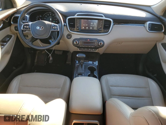 2020 Kia Sorento EX V6 with VIN 5XYPH4A53LG659830, listed as a Copart auction lot 88871045 with 45,383 mi miles and Salvage Title. Bid and sale history available at carsss.com. Image 8.
