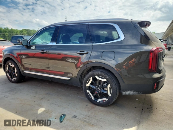 2025 Kia Telluride S with VIN 5XYP64GC7SG569834, listed as a Copart auction lot 60002555 with 13,096 mi miles and Non repairable. Bid and sale history available at DreamBid. Image 2.