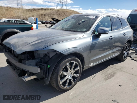 2021 Volvo XC60 Inscription z VIN YV4102RL1M1685670, wystawiony jako Copart lot #50512565 z przebiegiem 24 026 mil mil oraz Szkoda całkowita • Salvage title. Historia ofert i sprzedaży dostępna na DreamBid. Obrazek 1.
