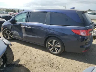 2023 Honda Odyssey Touring z VIN 5FNRL6H89PB052833, wystawiony jako Copart lot #53549185 z przebiegiem 49 471 mil mil oraz Szkoda całkowita • Salvage title. Historia ofert i sprzedaży dostępna na DreamBid. Obrazek 2.