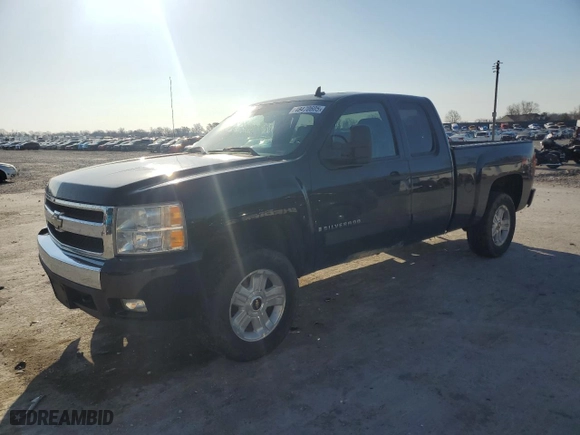 2008 Chevrolet Silverado 1500 LT w/1LT with VIN 2GCEK190781226030, listed as a Copart auction lot 48470605 with 169,707 mi miles and Salvage Title. Bid and sale history available at carsss.com. Image 1.