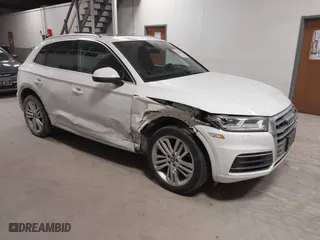2020 Audi Q5 Premium Plus with VIN WA1BNAFY9L2020361, listed as a IAAI auction lot 41294532 with 41,661 mi miles. Bid and sale history available at carsss.com. Image 1.