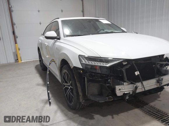 2021 Audi Q8 Premium Plus z VIN WA1EVAF12MD003942, wystawiony jako IAAI lot #41369581 z przebiegiem 39 792 mil mil oraz . Historia ofert i sprzedaży dostępna na DreamBid. Obrazek 19.