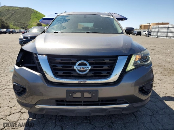 2017 Nissan Pathfinder S with VIN 5N1DR2MN7HC658106, listed as a Copart auction lot 50265475 with 91,093 mi miles and Salvage Title. Bid and sale history available at carsss.com. Image 5.