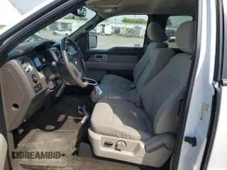 2010 Ford F-150 XL with VIN 1FTFX1CV6AFD04872, listed as a Copart auction lot 53156965 with 194,970 mi miles and Salvage Title. Bid and sale history available at carsss.com. Image 7.