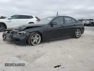 2016 BMW 3 Series 340i xDrive with VIN WBA8B7G52GNT14461, listed as a Copart auction lot 44711495 with 95,595 mi miles and Salvage title. Bid and sale history available at DreamBid. Image 1.