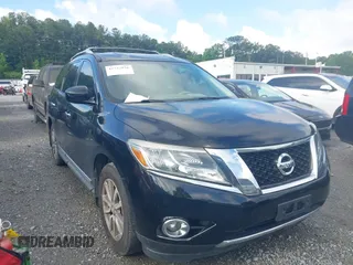 2014 Nissan Pathfinder Platinum z VIN 5N1AR2MN4EC679851, wystawiony jako IAAI lot #42322007 z przebiegiem 202 323 mil mil oraz . Historia ofert i sprzedaży dostępna na DreamBid. Obrazek 1.