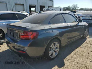 2017 BMW 2 Series M240i xDrive with VIN WBA2G3C37HV641590, listed as a Copart auction lot 83361644 with 0 mi miles and Clean Title. Bid and sale history available at carsss.com. Image 3.