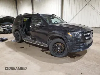 2020 Mercedes-Benz GLS 450 with VIN 4JGFF5KE9LA083422, listed as a Copart auction lot 54177924 with 98,594 mi miles and Salvage Title. Bid and sale history available at DreamBid. Image 4.