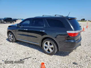 2011 Dodge Durango Citadel with VIN 1D4SD5GT7BC613523, listed as a Copart auction lot 57176925 with 174,702 mi miles and Salvage title. Bid and sale history available at DreamBid. Image 2.