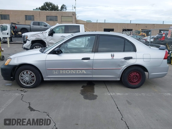 2001 Honda Civic LX with VIN 1HGES15511L023007, listed as a IAAI auction lot 41577660 with 288,408 mi miles. Bid and sale history available at carsss.com. Image 14.