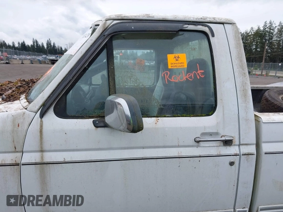 1995 Ford F-150 with VIN 1FTEF14H4SLA77725, listed as a IAAI auction lot 41782420 with 234,976 mi miles. Bid and sale history available at carsss.com. Image 12.