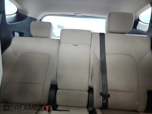 2014 Hyundai Santa Fe with VIN 5XYZT3LB4EG145430, listed as a Copart auction lot 58554075 with 38,690 mi miles and Salvage title. Bid and sale history available at DreamBid. Image 10.