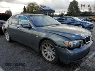 2005 BMW 7 Series 745i z VIN WBAGL63565DP76324, wystawiony jako Copart lot #45037385 z przebiegiem 52 771 mil mil oraz Szkoda całkowita • Salvage title. Historia ofert i sprzedaży dostępna na DreamBid. Obrazek 4.