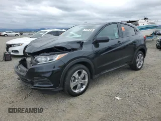 2021 Honda HR-V LX with VIN 3CZRU6H3XMM737099, listed as a Copart auction lot 53267575 with 36,281 mi miles and Salvage Title. Bid and sale history available at carsss.com. Image 1.