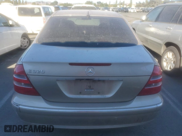 2003 Mercedes-Benz E-Class 3.2L with VIN WDBUF65JX3A168018, listed as a Copart auction lot 70695344 with 0 mi miles and Clean Title. Bid and sale history available at carsss.com. Image 6.