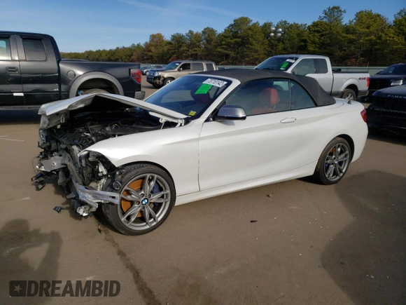 2017 BMW 2 Series M240i xDrive with VIN WBA2L3C30HV667671, listed as a Copart auction lot 73710142 with 0 mi miles. Bid and sale history available at carsss.com. Image 1.