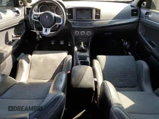2008 Mitsubishi Lancer Evolution GSR with VIN JA3AW86V58U049914, listed as a Copart auction lot 62105824 with 129,622 mi miles and Salvage Title. Bid and sale history available at carsss.com. Image 8.