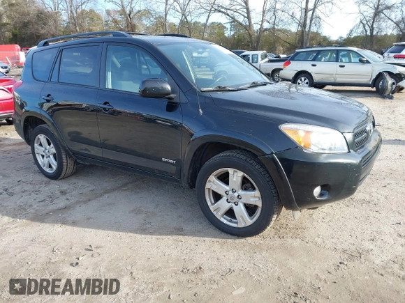 2006 Toyota RAV4 Sport with VIN JTMZK32V866001883, listed as a IAAI auction lot 41342187 with 223,322 mi miles. Bid and sale history available at carsss.com. Image 1.