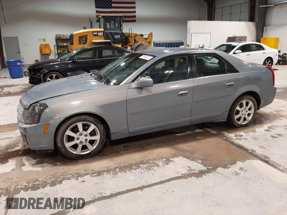 2007 Cadillac CTS with VIN 1G6DP577570161597, listed as a Copart auction lot 73445572 with 143,362 mi miles and Salvage Title. Bid and sale history available at carsss.com. Image 1.