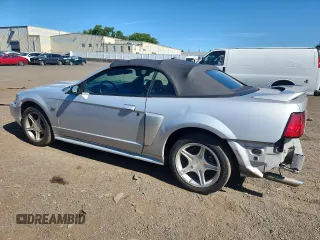 2000 Ford Mustang GT with VIN 1FAFP45X7YF265824, listed as a Copart auction lot 65204825 with 69,117 mi miles and Salvage title. Bid and sale history available at DreamBid. Image 2.