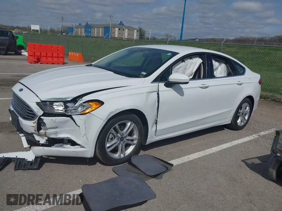 2018 Ford Fusion SE with VIN 3FA6P0HD5JR224594, listed as a IAAI auction lot 41910769 with 41,119 mi miles. Bid and sale history available at carsss.com. Image 16.
