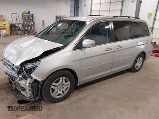 2007 Honda Odyssey EX с VIN 5FNRL384X7B442481, выставлен на аукционе IAAI как лот 41956493 с пробегом 221 997 миль миль и . История ставок и продаж доступна на DreamBid. Изображение 2.