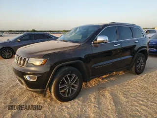 2019 Jeep Grand Cherokee Limited with VIN 1C4RJEBG9KC715713, listed as a Copart auction lot 50615695 with 92,737 mi miles and Salvage title. Bid and sale history available at DreamBid. Image 1.