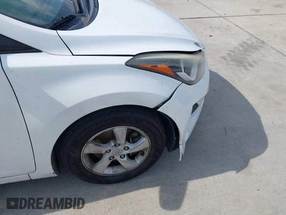 2014 Hyundai Elantra SE with VIN 5NPDH4AE9EH516928, listed as a IAAI auction lot 42068097 with 156,427 mi miles and . Bid and sale history available at DreamBid. Image 13.