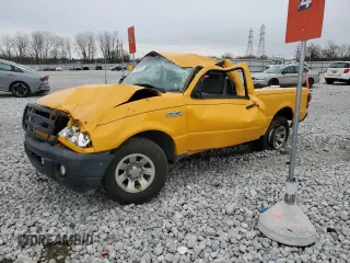 2008 Ford Ranger XL with VIN 1FTYR10U58PA89505, listed as a Copart auction lot 47045805 with 0 mi miles and Salvage Title. Bid and sale history available at carsss.com. Image 1.