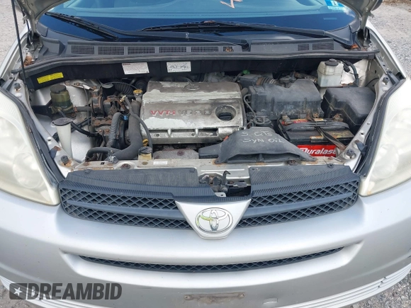 2005 Toyota Sienna CE with VIN 5TDZA23C05S272543, listed as a IAAI auction lot 42727321 with 201,156 mi miles and . Bid and sale history available at DreamBid. Image 10.