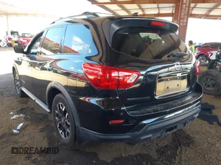2020 Nissan Pathfinder SV with VIN 5N1DR2BN9LC624874, listed as a IAAI auction lot 42408786 with 72,836 mi miles and . Bid and sale history available at DreamBid. Image 3.