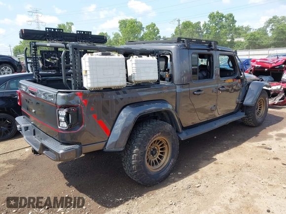 2021 Jeep Gladiator High Altitude с VIN 1C6HJTFGXML534303, выставлен на аукционе IAAI как лот 42542102 с пробегом 53 845 миль миль и . История ставок и продаж доступна на DreamBid. Изображение 4.