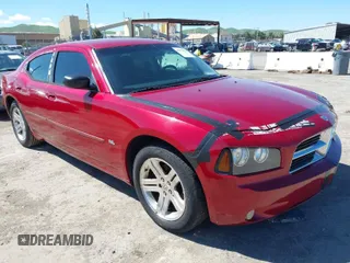 2006 Dodge Charger with VIN 2B3KA43G86H517249, listed as a IAAI auction lot 41939851 with 208,713 mi miles. Bid and sale history available at carsss.com. Image 1.
