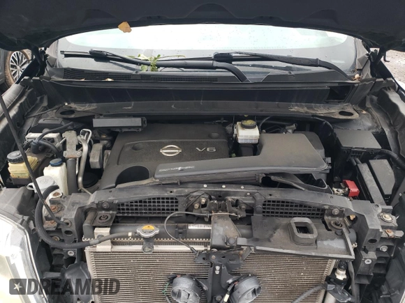 2014 Nissan Pathfinder Platinum with VIN 5N1AR2MM9EC658016, listed as a Copart auction lot 57813665 with 130,304 mi miles and Salvage title. Bid and sale history available at DreamBid. Image 12.