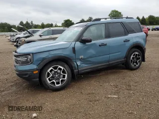 2021 Ford Bronco Sport Big Bend with VIN 3FMCR9B63MRA55875, listed as a Copart auction lot 57420925 with 55,606 mi miles and Salvage title. Bid and sale history available at DreamBid. Image 1.