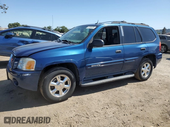 2005 GMC Envoy SLE with VIN 1GKDS13S452173325, listed as a Copart auction lot 61304205 with 155,501 mi miles and Clean title. Bid and sale history available at DreamBid. Image 1.