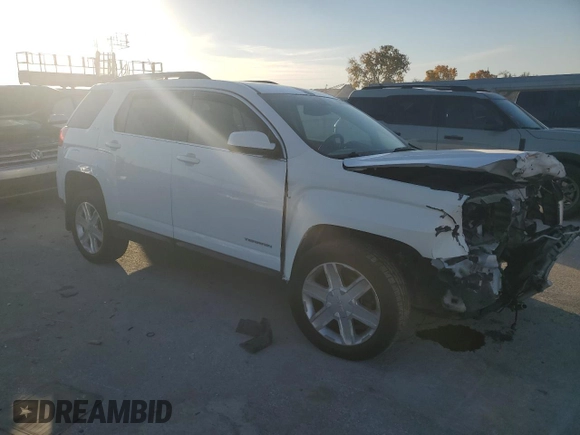 2011 GMC Terrain SLE-2 with VIN 2CTFLSE55B6415878, listed as a Copart auction lot 78098214 with 201,901 mi miles and Salvage Title. Bid and sale history available at carsss.com. Image 4.