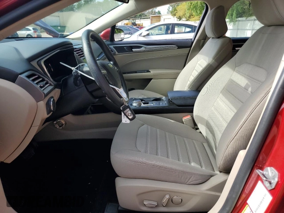 2020 Ford Fusion SE with VIN 3FA6P0HD2LR224300, listed as a Copart auction lot 56063025 with 43,468 mi miles and Salvage title. Bid and sale history available at DreamBid. Image 7.