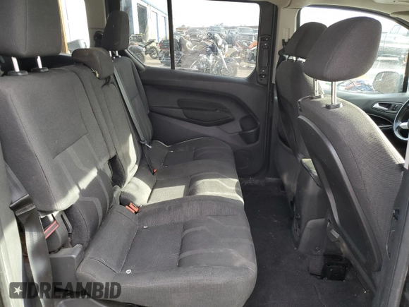 2016 Ford Transit Connect XLT with VIN NM0GE9F73G1284833, listed as a Copart auction lot 54872305 with 168,256 mi miles and Salvage title. Bid and sale history available at DreamBid. Image 11.