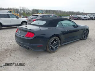 2018 Ford Mustang EcoBoost Premium with VIN 1FATP8UH5J5111239, listed as a IAAI auction lot 42021034 with 96,986 mi miles and . Bid and sale history available at DreamBid. Image 4.
