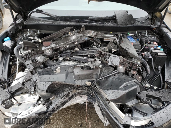 2025 Honda CR-V EX-L with VIN 2HKRS4H76SH418594, listed as a Copart auction lot 85235794 with 3,395 mi miles and Salvage Title. Bid and sale history available at DreamBid. Image 12.