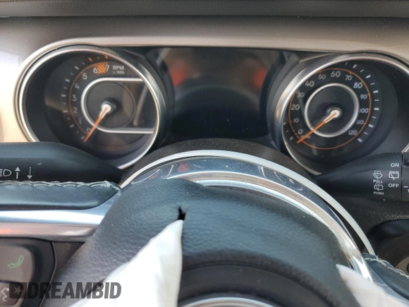 2021 Jeep Wrangler Unlimited Sahara with VIN 1C4HJXEN8MW668130, listed as a Copart auction lot 49049685 with Not provided miles and Salvage title. Bid and sale history available at DreamBid. Image 9.
