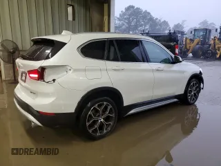 2021 BMW X1 xDrive28i with VIN WBXJG9C00M5U34852, listed as a Copart auction lot 47538875 with 21,546 mi miles and Salvage Title. Bid and sale history available at carsss.com. Image 3.