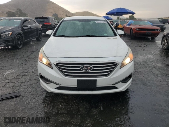 2016 Hyundai Sonata SE z VIN 5NPE24AF8GH268480, wystawiony jako Copart lot #59423185 z przebiegiem 141 474 mil mil oraz Nie do naprawy • Non repairable. Historia ofert i sprzedaży dostępna na DreamBid. Obrazek 5.