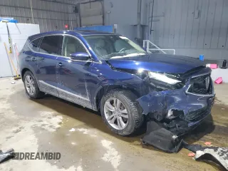 2022 Acura MDX with VIN 5J8YE1H3XNL037380, listed as a Copart auction lot 42343445 with 68,085 mi miles and Salvage Title. Bid and sale history available at carsss.com. Image 4.