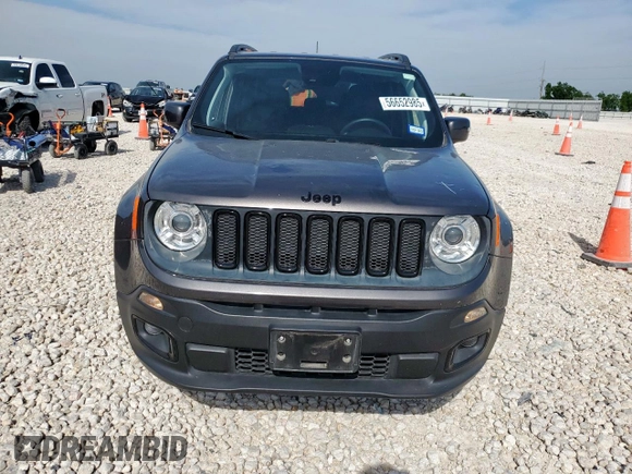 2018 Jeep Renegade Latitude with VIN ZACCJABB7JPG74043, listed as a Copart auction lot 56652985 with 24,941 mi miles and Clean title. Bid and sale history available at DreamBid. Image 5.