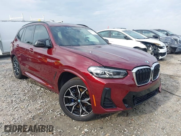 2023 BMW X3 M40i with VIN 5UX83DP08P9N81405, listed as a IAAI auction lot 41853811 with 45,937 mi miles and . Bid and sale history available at DreamBid. Image 1.