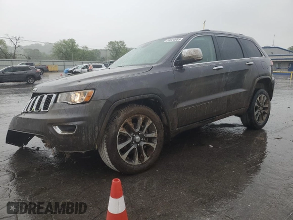 2018 Jeep Grand Cherokee Limited with VIN 1C4RJFBG6JC378311, listed as a Copart auction lot 53824985 with 96,596 mi miles and Salvage Title. Bid and sale history available at DreamBid. Image 1.