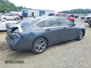 2024 Honda Accord EX с VIN 1HGCY1F36RA079454, выставлен на аукционе Copart как лот 55356185 с пробегом 15 640 миль миль и Списание • Salvage title. История ставок и продаж доступна на DreamBid. Изображение 3.